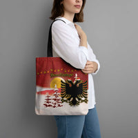 Albania Christmas Tote Bag Gezuar Krishtlindjet - Wonder Print Shop