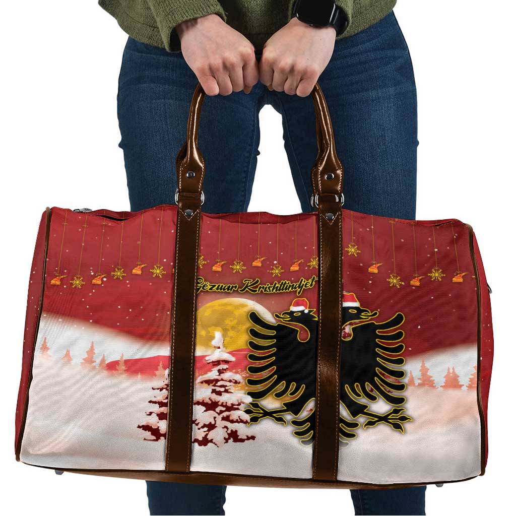 Albania Christmas Travel Bag Gezuar Krishtlindjet - Wonder Print Shop