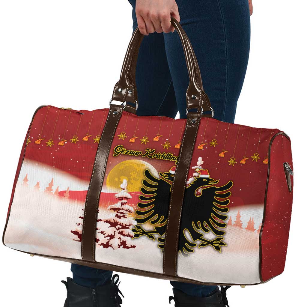 Albania Christmas Travel Bag Gezuar Krishtlindjet - Wonder Print Shop