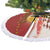 Albania Christmas Tree Skirt Gezuar Krishtlindjet - Wonder Print Shop