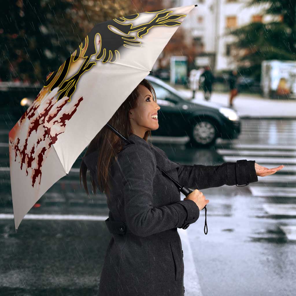 Albania Christmas Umbrella Gezuar Krishtlindjet - Wonder Print Shop