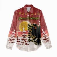 Personalized Albania Christmas Women Casual Shirt Gezuar Krishtlindjet - Wonder Print Shop