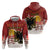 Personalized Albania Christmas Zip Hoodie Gezuar Krishtlindjet - Wonder Print Shop
