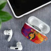 Andorra Christmas AirPods Case Coat Of Arms With Wreath Xmas - Wonder Print Shop