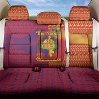 Andorra Christmas Back Car Seat Cover Coat Of Arms With Wreath Xmas - Wonder Print Shop