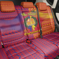 Andorra Christmas Back Car Seat Cover Coat Of Arms With Wreath Xmas - Wonder Print Shop