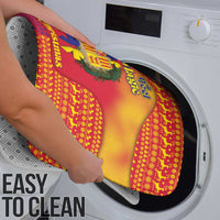 Andorra Christmas Bathroom Set Coat Of Arms With Wreath Xmas - Wonder Print Shop