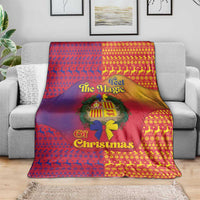 Andorra Christmas Blanket Coat Of Arms With Wreath Xmas - Wonder Print Shop