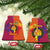 Andorra Christmas Ceramic Ornament Coat Of Arms With Wreath Xmas - Wonder Print Shop
