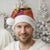 Andorra Christmas Santa Hat Coat Of Arms With Wreath Xmas - Wonder Print Shop