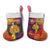 Andorra Christmas Stocking Coat Of Arms With Wreath Xmas - Wonder Print Shop