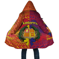 Andorra Christmas Cloak Coat Of Arms With Wreath Xmas - Wonder Print Shop