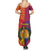 Andorra Christmas Family Matching Summer Maxi Dress and Hawaiian Shirt Coat Of Arms With Wreath Xmas - Wonder Print Shop
