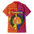 Andorra Christmas Family Matching Tank Maxi Dress and Hawaiian Shirt Coat Of Arms With Wreath Xmas - Wonder Print Shop