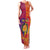 Andorra Christmas Family Matching Tank Maxi Dress and Hawaiian Shirt Coat Of Arms With Wreath Xmas - Wonder Print Shop