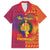 Andorra Christmas Hawaiian Shirt Coat Of Arms With Wreath Xmas - Wonder Print Shop