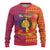 Andorra Christmas Ugly Christmas Sweater Coat Of Arms With Wreath Xmas - Wonder Print Shop