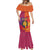 Andorra Christmas Mermaid Dress Coat Of Arms With Wreath Xmas - Wonder Print Shop