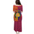 Andorra Christmas Puletasi Coat Of Arms With Wreath Xmas - Wonder Print Shop