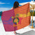 Andorra Christmas Sarong Coat Of Arms With Wreath Xmas - Wonder Print Shop