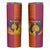 Andorra Christmas Skinny Tumbler Coat Of Arms With Wreath Xmas - Wonder Print Shop