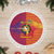Andorra Christmas Tree Skirt Coat Of Arms With Wreath Xmas - Wonder Print Shop
