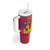 Andorra Christmas Tumbler With Handle Coat Of Arms With Wreath Xmas - Wonder Print Shop