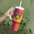 Andorra Christmas Tumbler With Handle Coat Of Arms With Wreath Xmas - Wonder Print Shop