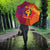 Andorra Christmas Umbrella Coat Of Arms With Wreath Xmas - Wonder Print Shop