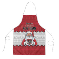 Austria Christmas Apron Santa Is Favorite Austrian - Wonder Print Shop
