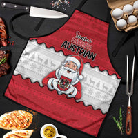 Austria Christmas Apron Santa Is Favorite Austrian - Wonder Print Shop