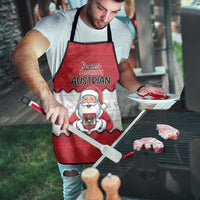 Austria Christmas Apron Santa Is Favorite Austrian - Wonder Print Shop
