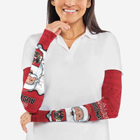 Austria Christmas Arm Sleeves Santa Is Favorite Austrian - Wonder Print Shop