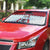 Austria Christmas Auto Sun Shade Santa Is Favorite Austrian - Wonder Print Shop