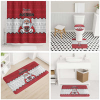 Austria Christmas Bathroom Set Santa Is Favorite Austrian - Wonder Print Shop
