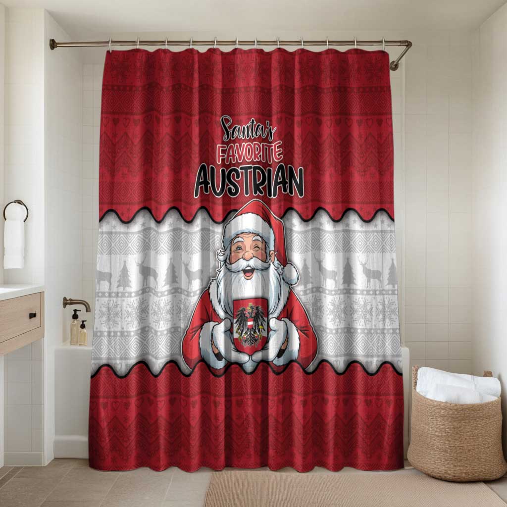 Austria Christmas Bathroom Set Santa Is Favorite Austrian - Wonder Print Shop