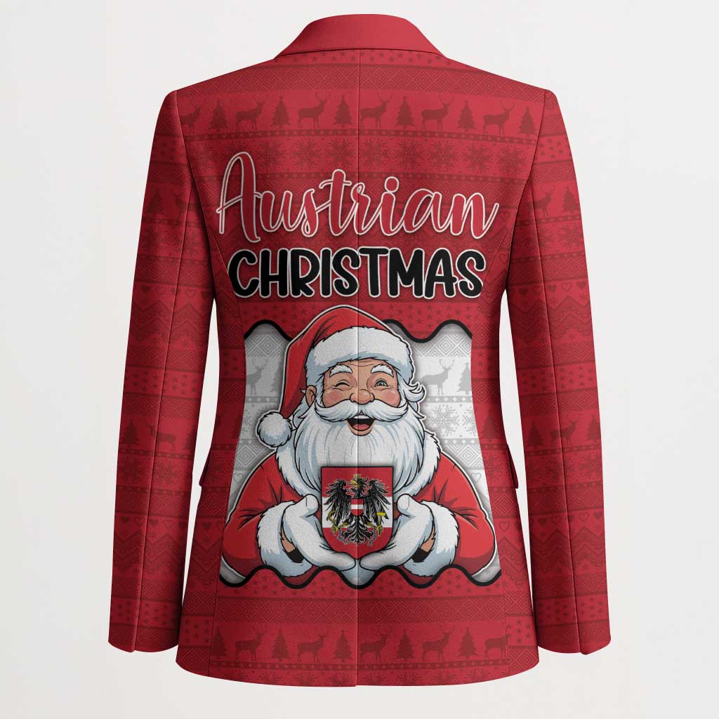 Austria Christmas Blazer Santa Is Favorite Austrian - Wonder Print Shop