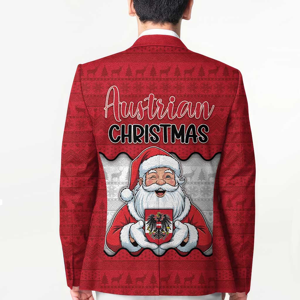 Austria Christmas Blazer Santa Is Favorite Austrian - Wonder Print Shop