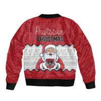 Austria Christmas Bomber Jacket Santa Is Favorite Austrian - Wonder Print Shop