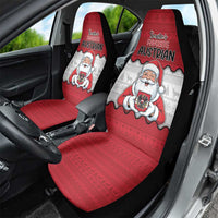 Austria Christmas Car Seat Cover Santa Is Favorite Austrian - Wonder Print Shop