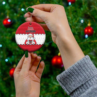 Austria Christmas Ceramic Ornament Santa Is Favorite Austrian - Wonder Print Shop