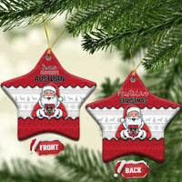 Austria Christmas Ceramic Ornament Santa Is Favorite Austrian - Wonder Print Shop