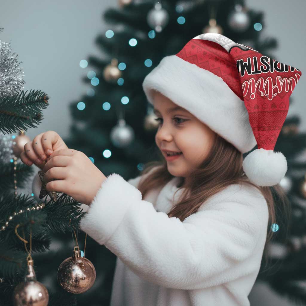 Austria Christmas Santa Hat Santa Is Favorite Austrian - Wonder Print Shop