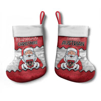 Austria Christmas Stocking Santa Is Favorite Austrian - Wonder Print Shop