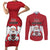 Austria Christmas Couples Matching Short Sleeve Bodycon Dress and Long Sleeve Button Shirt Santa Is Favorite Austrian - Wonder Print Shop