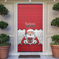 Austria Christmas Door Cover Santa Is Favorite Austrian - Wonder Print Shop