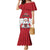 Austria Christmas Family Matching Mermaid Dress and Hawaiian Shirt Santa Is Favorite Austrian - Wonder Print Shop