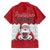 Austria Christmas Family Matching Off The Shoulder Long Sleeve Dress and Hawaiian Shirt Santa Is Favorite Austrian - Wonder Print Shop