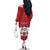Austria Christmas Family Matching Off The Shoulder Long Sleeve Dress and Hawaiian Shirt Santa Is Favorite Austrian - Wonder Print Shop