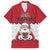 Austria Christmas Family Matching Off Shoulder Maxi Dress and Hawaiian Shirt Santa Is Favorite Austrian - Wonder Print Shop